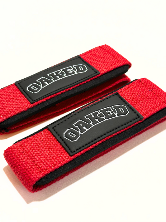 Lifting Straps - Retro Red