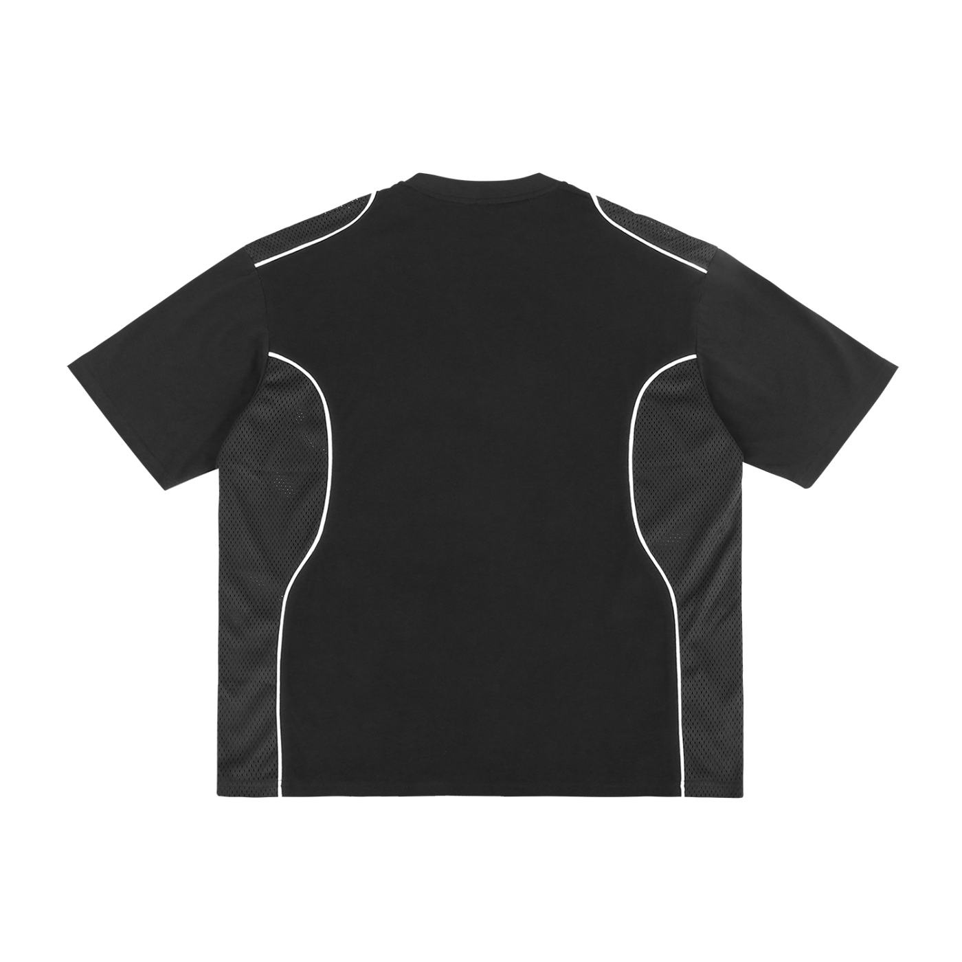 OAKED Sportswear Panel Tee - Black