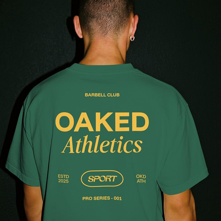 OAKED Classic Pump Cover - Green/Yellow (Men's Mental Health)