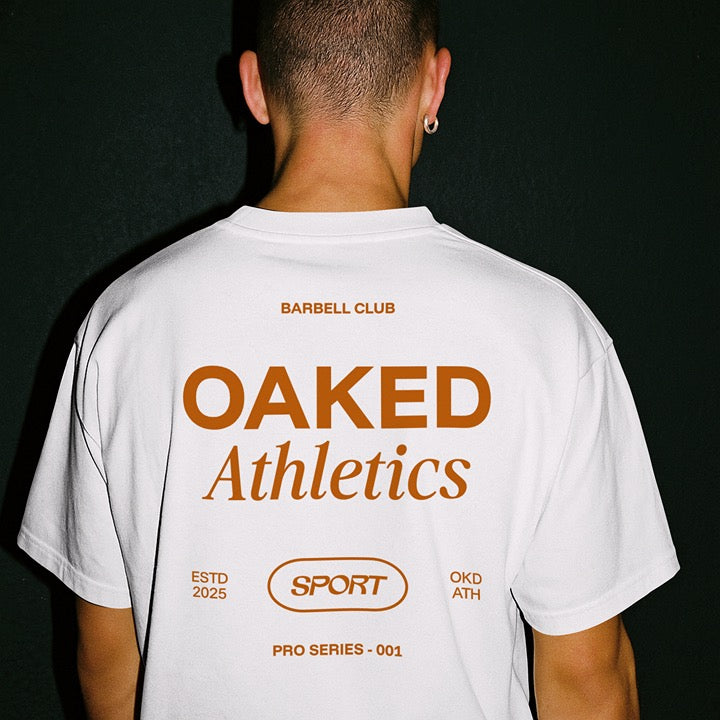 OAKED Classic Pump Cover - Burnt Orange/White