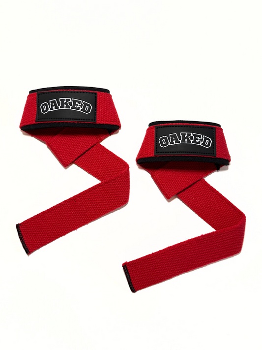 Lifting Straps - Retro Red