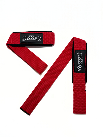 Lifting Straps - Retro Red