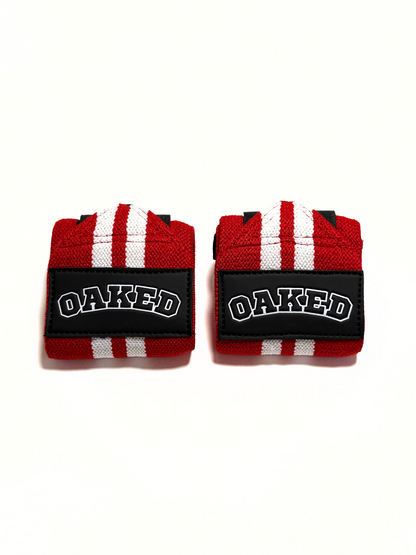 Wrist Wraps - Retro Red
