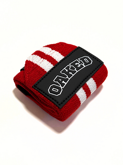 Wrist Wraps - Retro Red