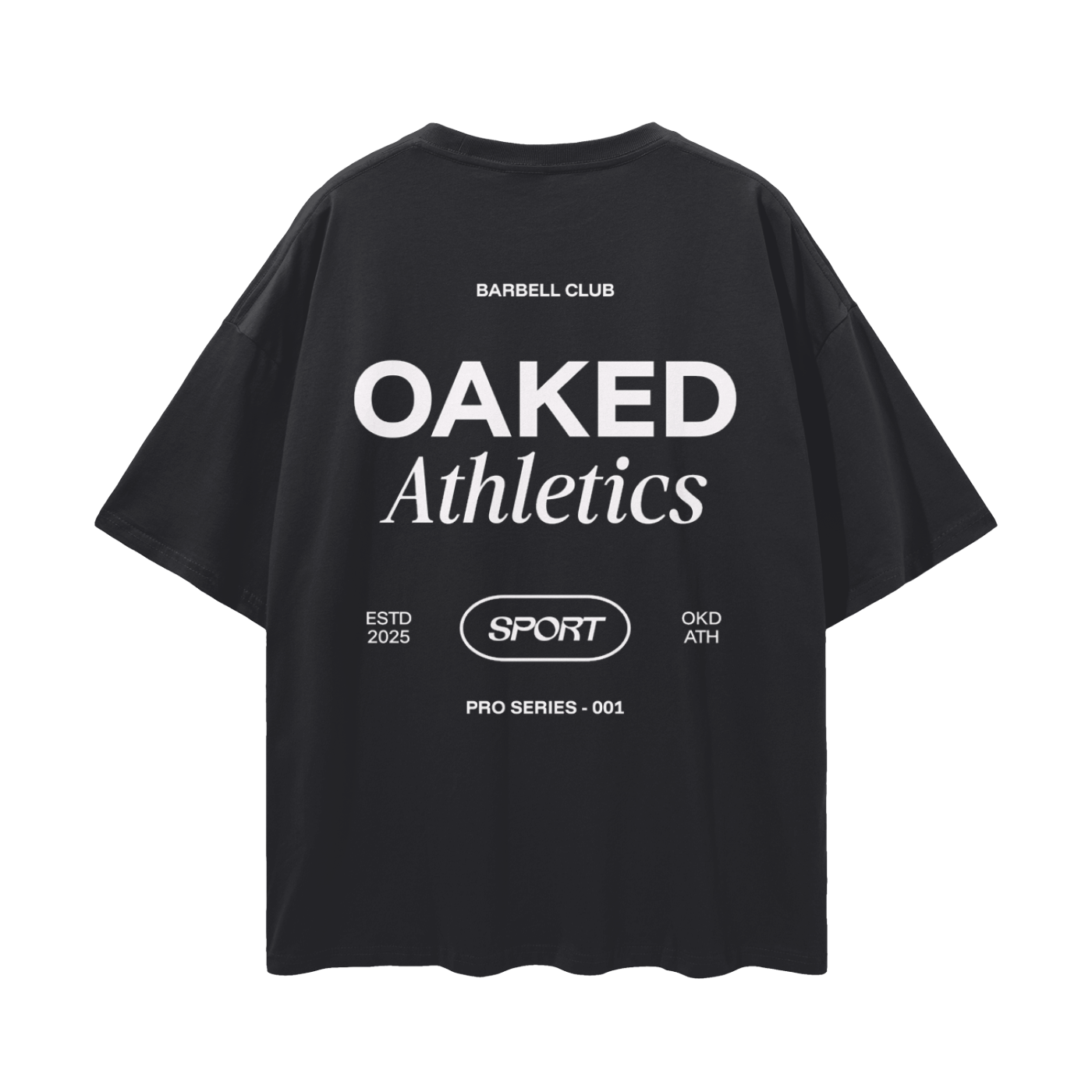 OAKED Classic Pump Cover - Black/White