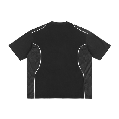 OAKED Sportswear Panel Tee - Black