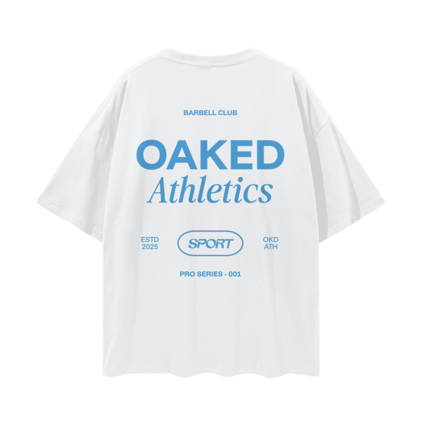 OAKED Classic Pump Cover - Carolina Blue/White