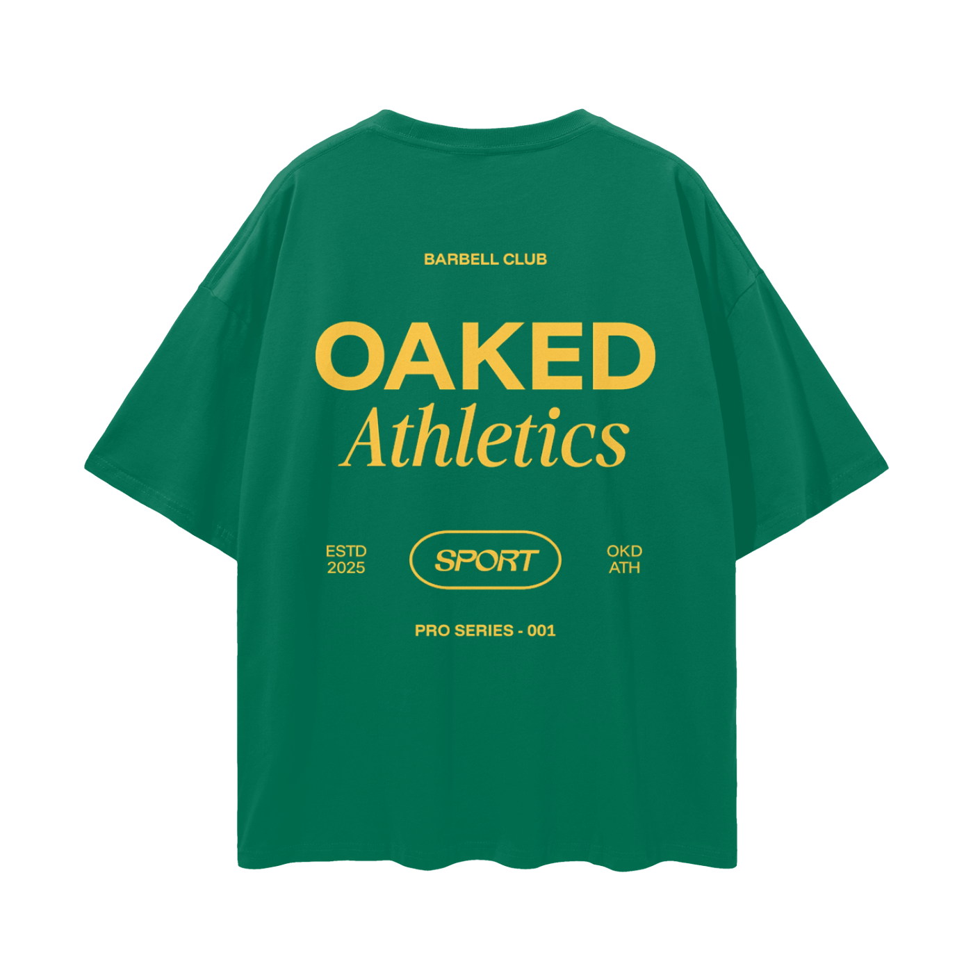 OAKED Classic Pump Cover - Green/Yellow (Men's Mental Health)